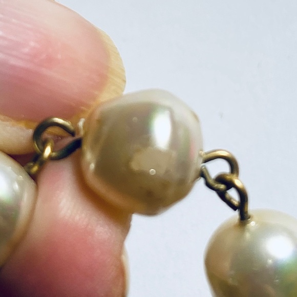 COPY - Chanel Vtg 1984 Sautoir Gripoix pearl 74” Necklace - Picture 7 of 9